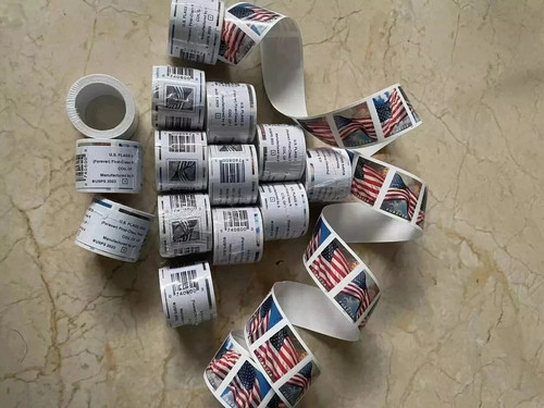 Rolls 100 usps postage - rolls, of